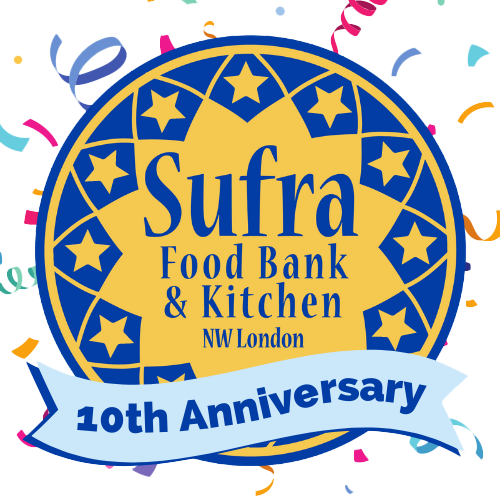 Sufra NW London is a food and support hub that provides a lifeline to people in crisis – including families living in extreme poverty and people who are homeless or socially isolated. Whilst our core work focuses on providing emergency food aid through our Food Bank and Community Kitchen, these are gateway services that enable our beneficiaries (we call them ‘guests’) to access a wider programme of activities designed to address the root causes of poverty and homelessness.