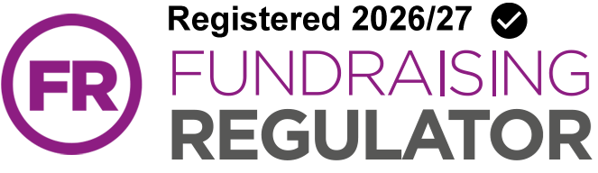 Fundraising Regulator badge with validation link